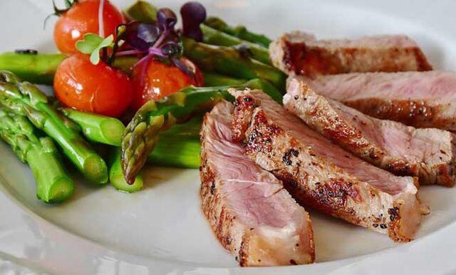 Receta para la cena en la dieta Ducan