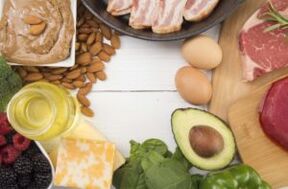Productos de dieta cetogénica